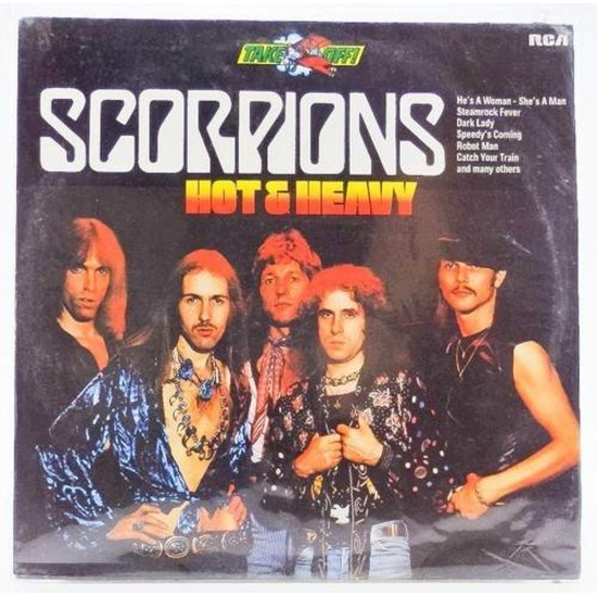 Пластинка Scorpions Hot & heavy